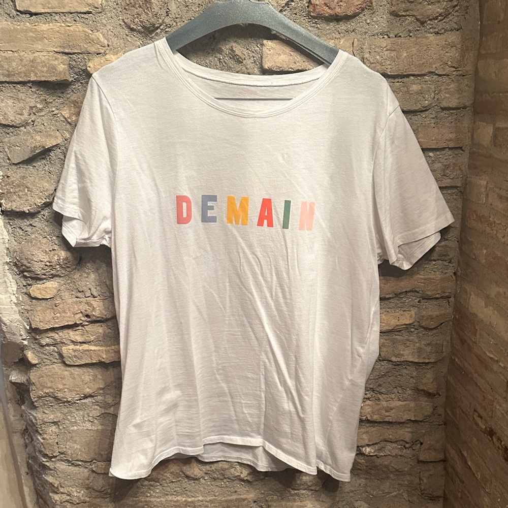 Sezane Demain Cotton T-Shirt